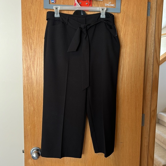 Culotte Pant with Tie Waist - Picture 1 of 4
